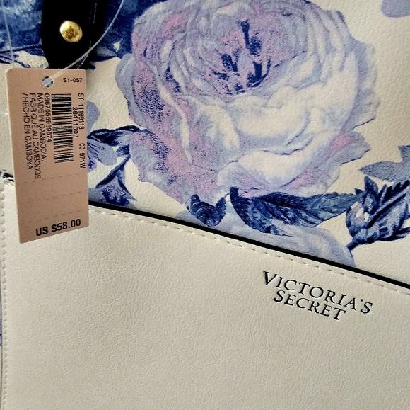 Victoria's Secret Floral Tote Bag - Picture 5 of 7